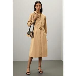 Area Stars Brown Charlene Dress Size S